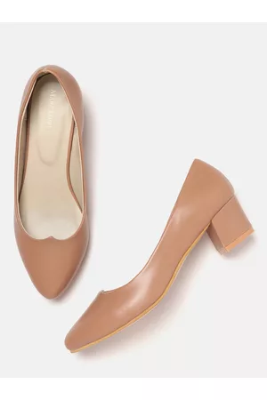 Marc Loire Women Brown Solid Pumps