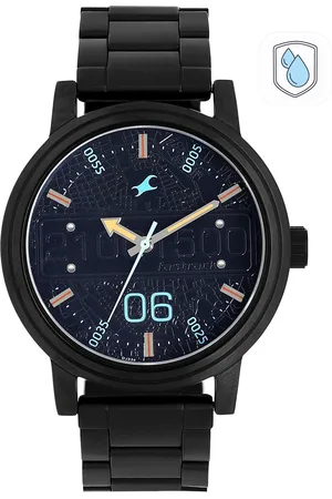 Fastrack Men Navy Blue Analogue Watch 3199NM01