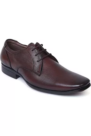 ZOOM Men Square Toe Leather Formal Derbys