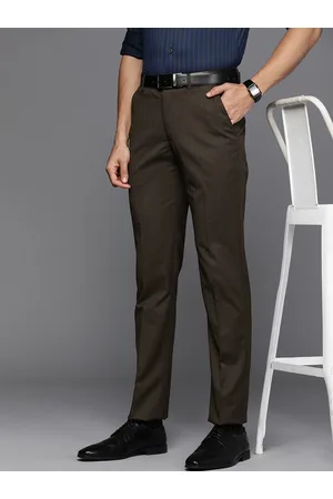 LOUIS PHILIPPE Men Textured Slim Tapered Fit Formal Trousers | Lifestyle  Stores | Kondapur | Hyderabad