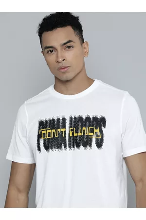 PUMA Men Perimeter Performance Typography Printed dryCELL Basketball T-shirt