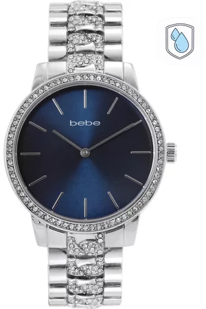 Two Tone Rhinestone Watch | bebe