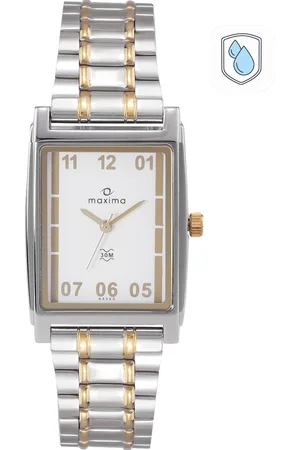 Maxima Men E-Co Stainless Steel Bracelet Style Straps Analogue Watch 43340CMGT