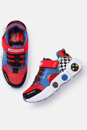Skechers Boys Colourblocked Gametronix Sneakers