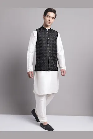 Jompers Regular Kurta & Pyjama With Nehru Jacket