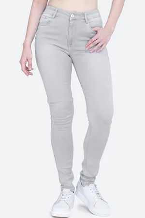 FCK-3 Women Comfort High-Rise Heavy Fade Clean Look Retro Denims Stretchable Jeans