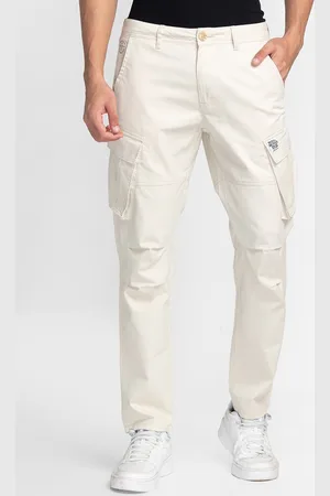 Olive Solid Cargo Pants | Unclaimed Baggage