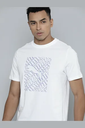 PUMA Men GRAPHICS Cat Pure Cotton Regular fit T-Shirt