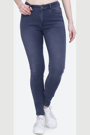 FCK-3 Women Comfort High-Rise Clean Look Retro Denims Stretchable Jeans