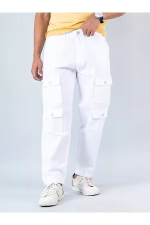 MENS LINEN BLEND RELAXED TROUSERS  UNIQLO IN