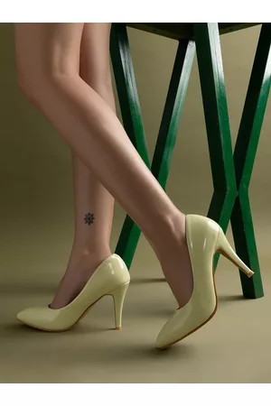SHEZONE Pointed Toe Closed Back Stiletto Pumps