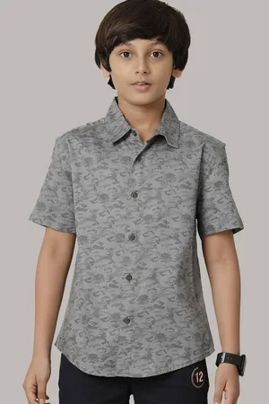 UNDER FOURTEEN ONLY Boys Printed Cotton Casual Shirt