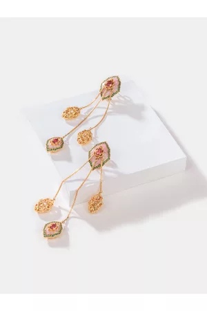 Buy Gold-Toned Earrings for Women by Shaya Online