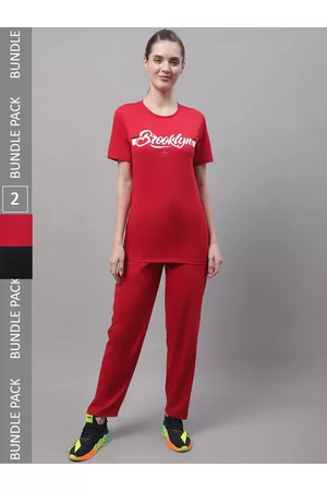 VIMAL JONNEY Pack Of 2 Printed Cotton Tracksuits