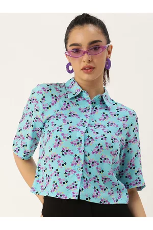 Kook N Keech Women Comfort Floral Printed Opaque Casual Shirt
