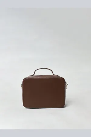 ONLY Brown Shopper Handheld Bag with Tasselled