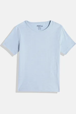 METRO KIDS COMPANY Boys Solid Regular Fit T-shirt