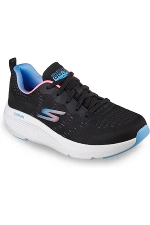 Skechers DOUBLE TIME Women Black Running Non-Marking Shoes