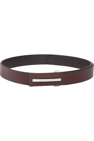 Buy Louis Philippe Sport Men Textured Leather Belt - Belts for Men