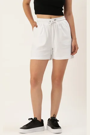 Bene Kleed Women Mid-Rise Loose Fit Pure Cotton Shorts