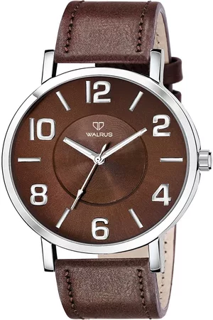 WALRUS Men Brass Printed Dial & Straps Analogue Watch WWTM-OPUS-III-090907_D