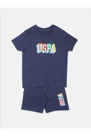 Ralph Lauren Boys Printed T-shirt with Shorts Set