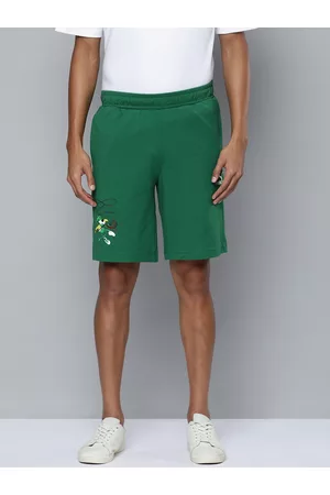 PUMA Men Super Graphic Printed Slim Fit Outdoor Sports Shorts