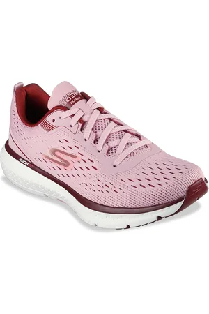 Skechers Women Go Run Pure 3 Pink Running Non-Marking Shoes