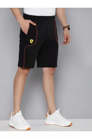 PUMA Men Ferrari Race Pure Cotton Regular Fit Sports Shorts