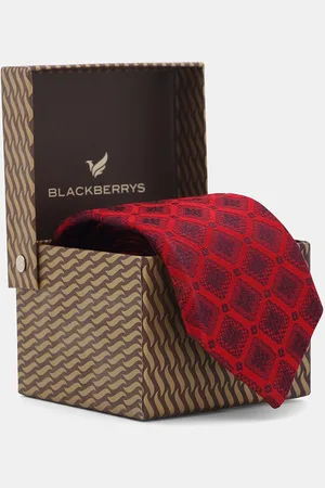Blackberrys Printed Skinny Formal Tie