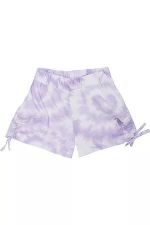 Ralph Lauren Girls Rouched Tie-Die Printed Shorts