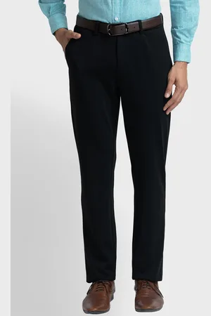 ColorPlus Men Contemporary Fit Mid-Rise Trousers