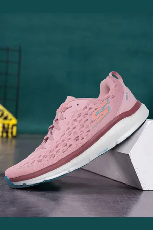 Skechers Women Pink GO RUN RIDE 9 Running Shoes