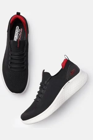 Skechers Men Black Lite Pro Faint Flair Sneakers