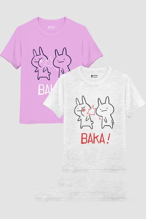 Silver Fang Kids Pack Of 2 Graphic Printed Cotton T-Shirts