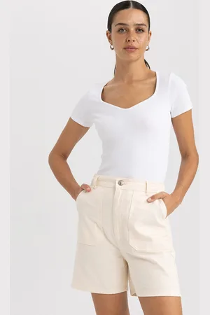 DeFacto Women High-Rise Shorts