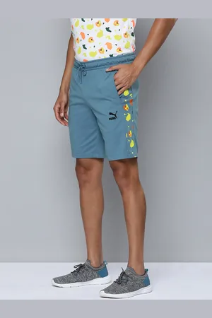 PUMA Men Printed AOP Slim Fit Outdoor Sports Shorts