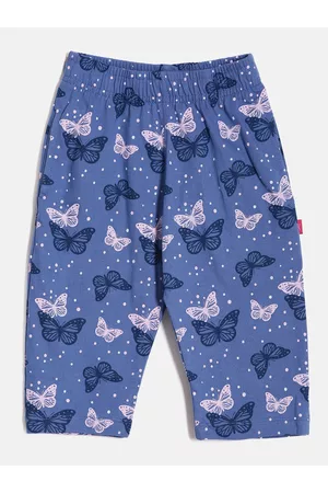 DIXCY SCOTT Girls Conversational Printed Cotton Capris