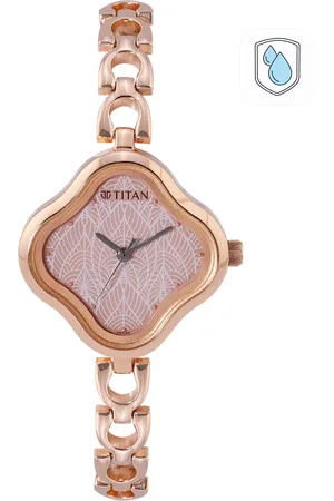 Titan Women Printed Dial & Bracelet Style Straps Analogue Watch NR2701WM01