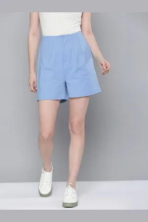 Mast & Harbour Women Pleated Shorts