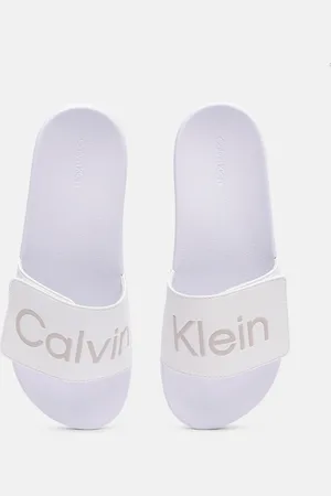 Calvin klein discount womens linear slide