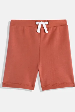METRO KIDS COMPANY Girls Solid Regular Fit Shorts