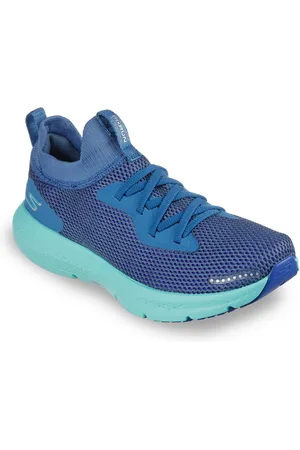 Skechers Women Go Run Supersonic - Apex Blue Running Non-Marking Shoes