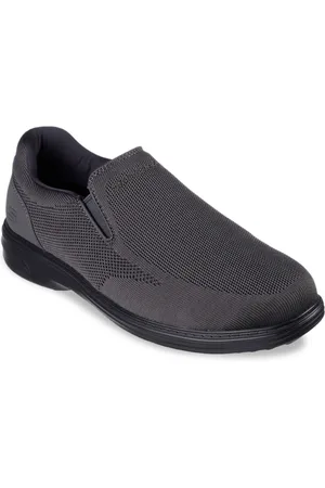 Skechers Men ARCH FIT OGDEN Woven Design Slip On Sneakers