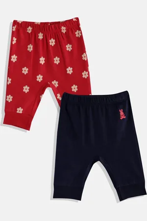 Benetton Girls Set of 2 Pure Cotton Leggings