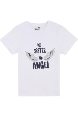PROTEENS Boys White Printed T-shirt