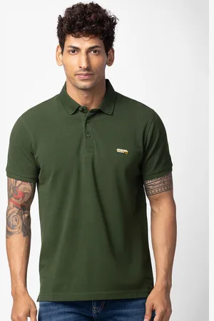 SPYKAR Men Polo Collar Slim Fit T-shirt