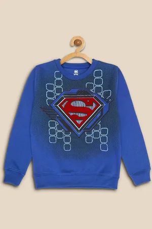 Kidsville Boys Spiderman Printed Cotton Pullover