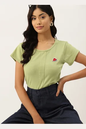 DressBerry Solid Knitted Regular Top