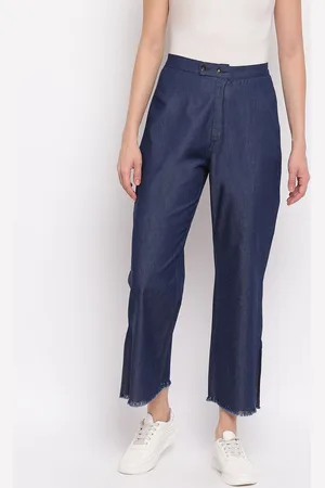 Mayra Women Blue Trousers